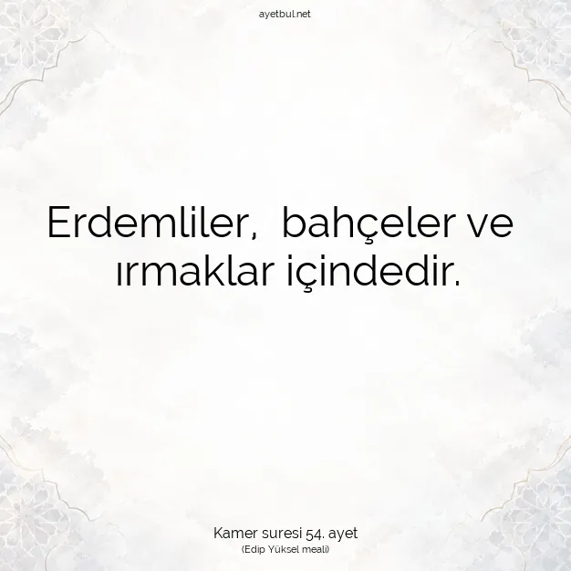 Ayetbul | Kuran Mealleri | Quran | Kamer suresi 54. ayet